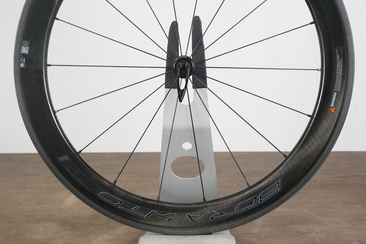 FRONT Campagnolo Bora WTO 60 Carbon Tubeless Clincher Rim Brake Wheel