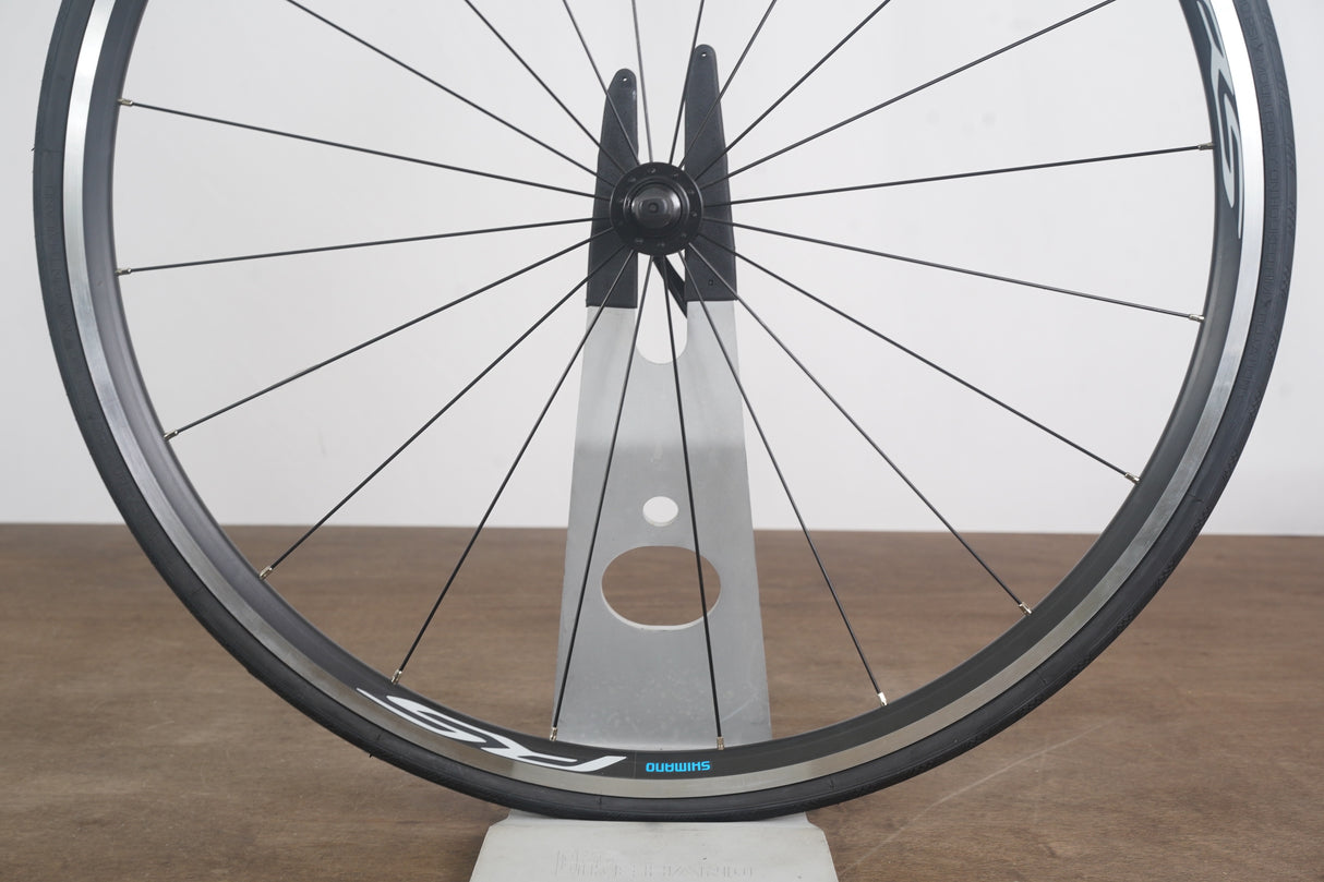 Shimano WH-RS100 Alloy Clincher Rim Brake Wheelset 11 Speed