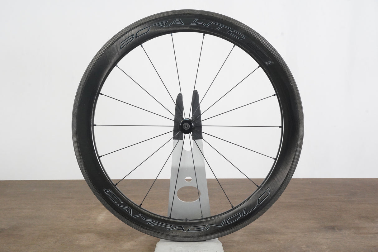 FRONT Campagnolo Bora WTO 60 Carbon Tubeless Clincher Rim Brake Wheel