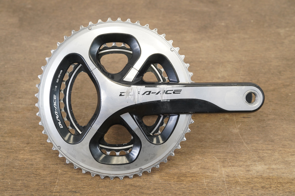 172.5mm 52/36T Shimano Dura-Ace FC-9000 11 Speed Stages Power Meter Crankset