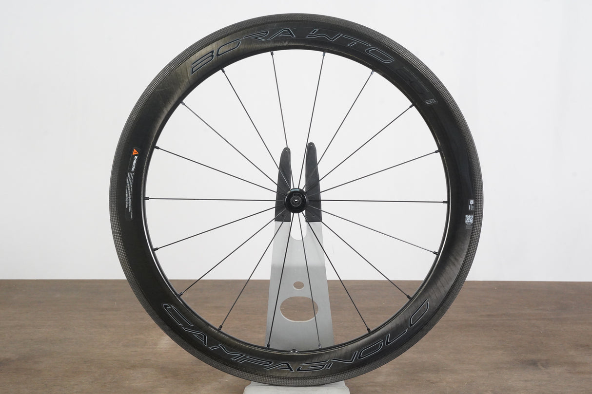 FRONT Campagnolo Bora WTO 60 Carbon Tubeless Clincher Rim Brake Wheel