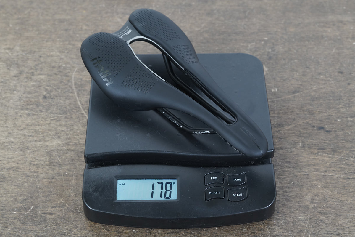 130mm Selle Italia SLR Superflow Boost Manganese Rail Road Saddle 178g
