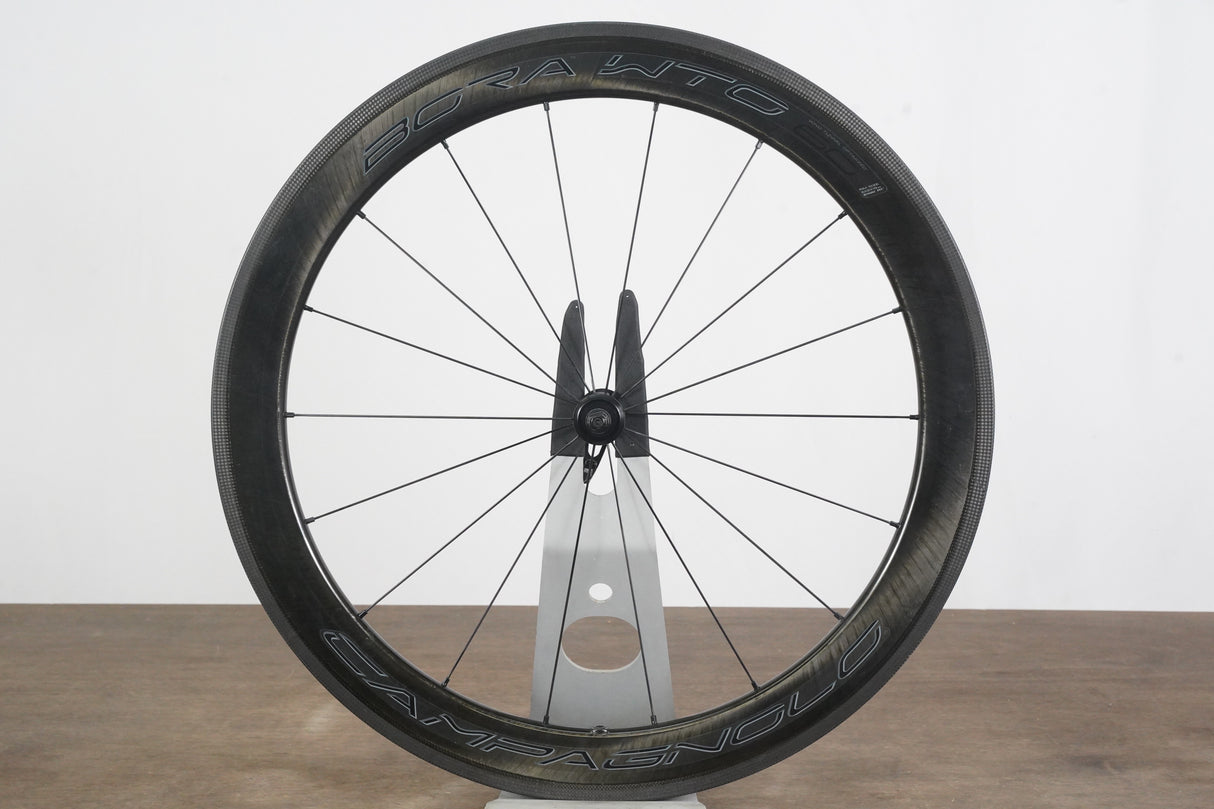 FRONT Campagnolo Bora WTO 60 Carbon Tubeless Clincher Rim Brake Wheel