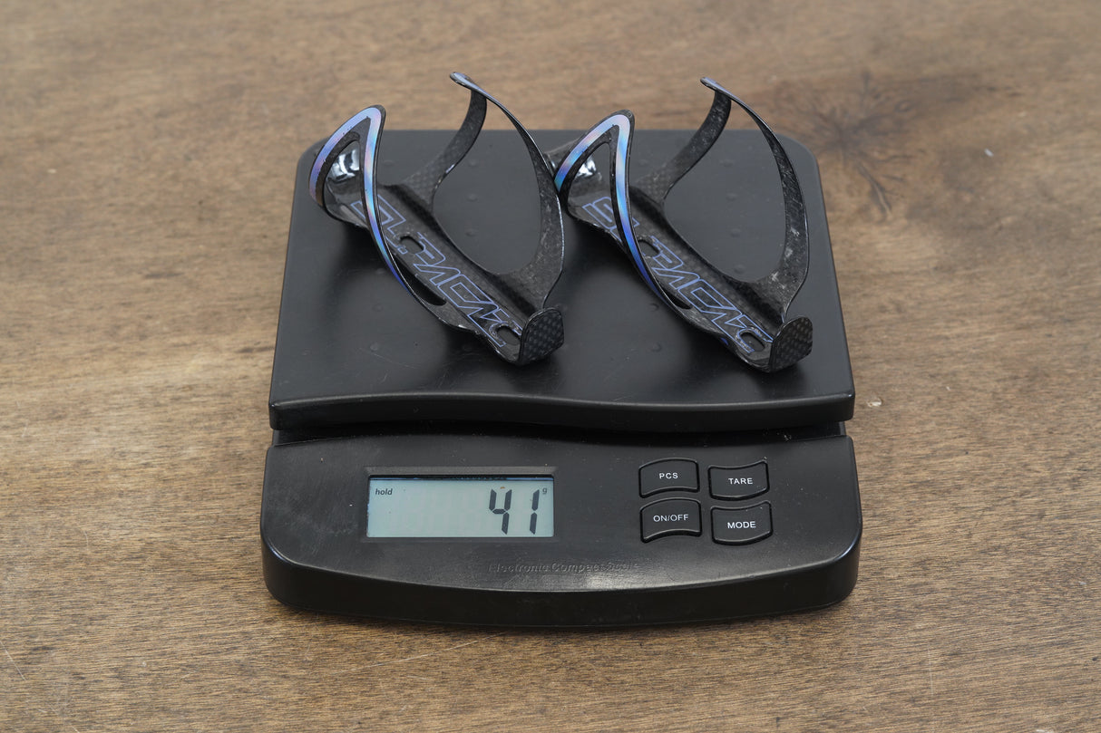 (2) Supacaz Fly Cage Carbon Water Bottle Cages 41g