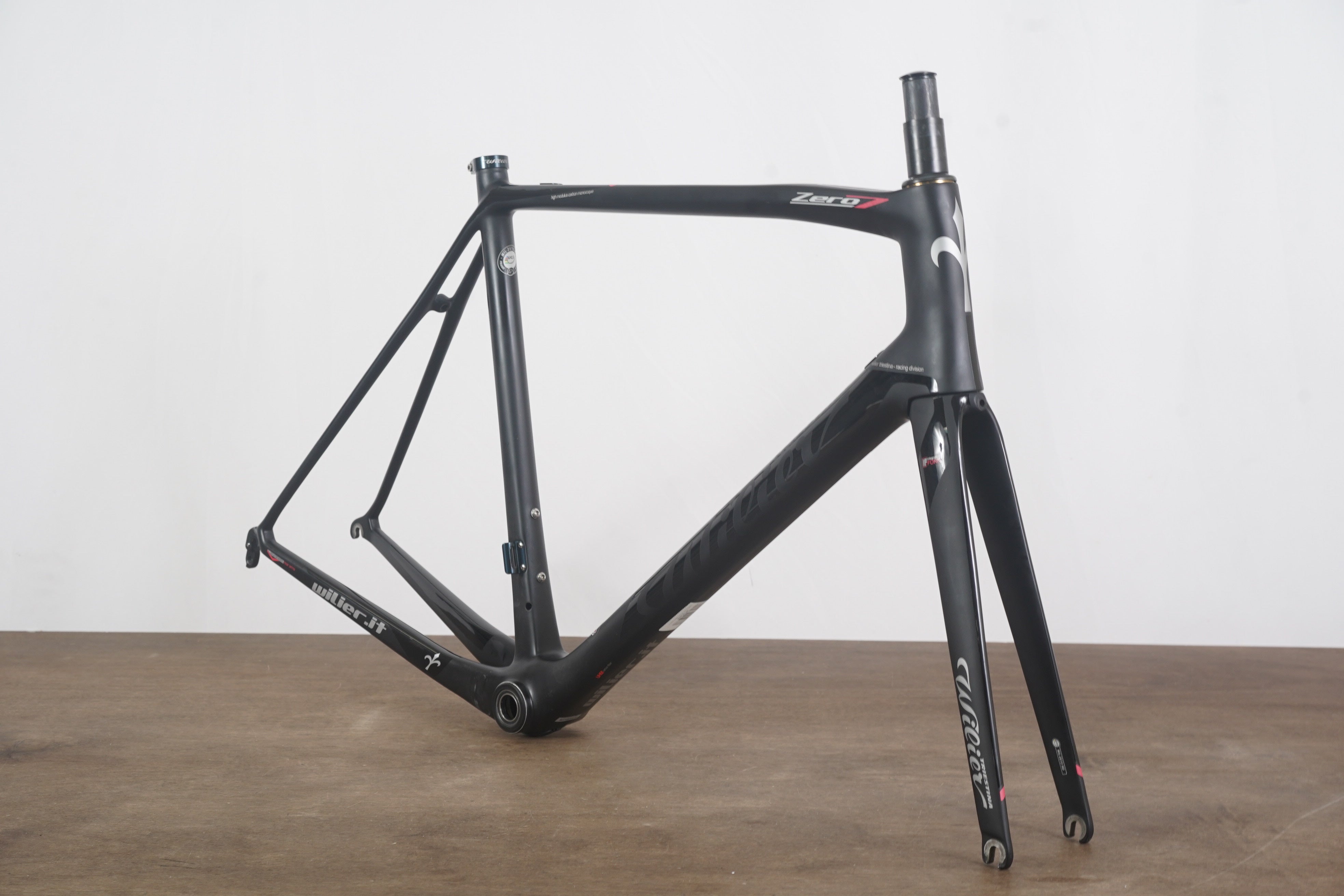 wilier la triestina フレームセット L (Large) Wilier Triestina Zero 7 Carbon Rim Brake Road Frameset