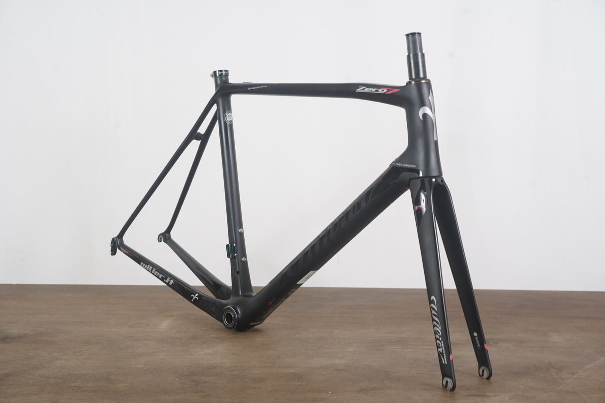 L (Large) Wilier Triestina Zero 7 Carbon Rim Brake Road Frameset Zero.7