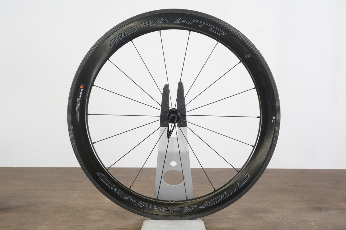 FRONT Campagnolo Bora WTO 60 Carbon Tubeless Clincher Rim Brake Wheel