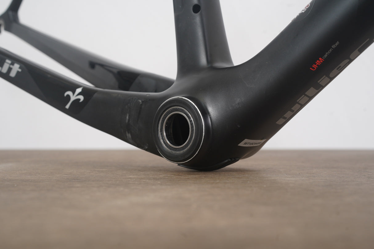 L (Large) Wilier Triestina Zero 7 Carbon Rim Brake Road Frameset Zero.7