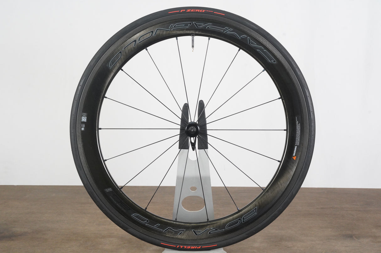 FRONT Campagnolo Bora WTO 60 Carbon Tubeless Clincher Rim Brake Wheel