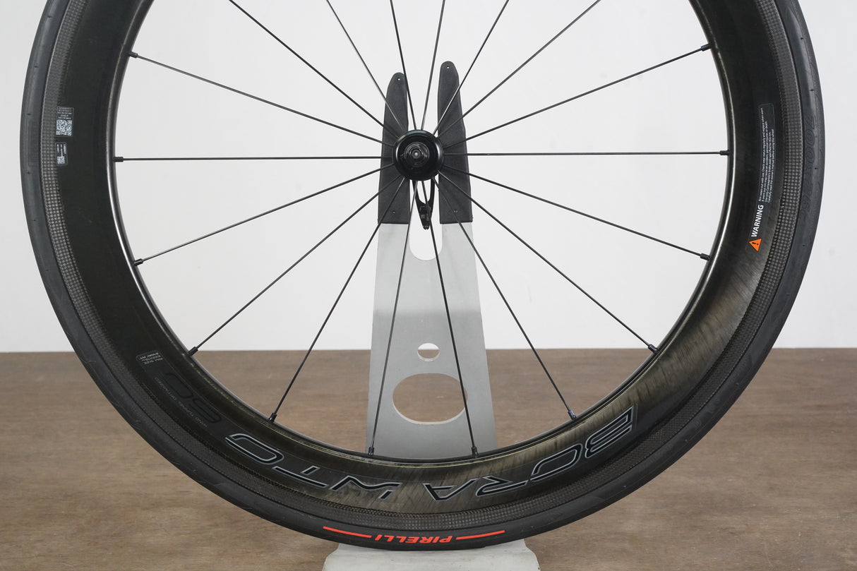 FRONT Campagnolo Bora WTO 60 Carbon Tubeless Clincher Rim Brake Wheel
