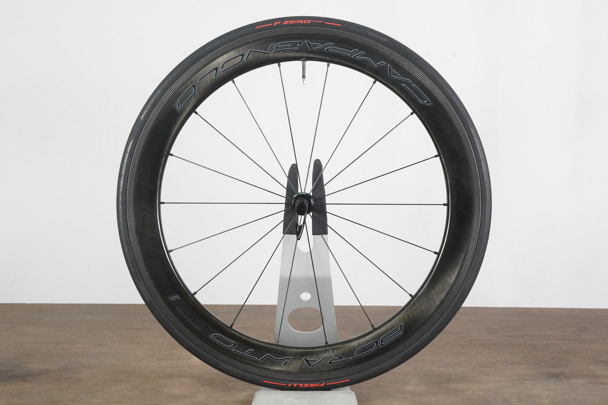 FRONT Campagnolo Bora WTO 60 Carbon Tubeless Clincher Rim Brake Wheel