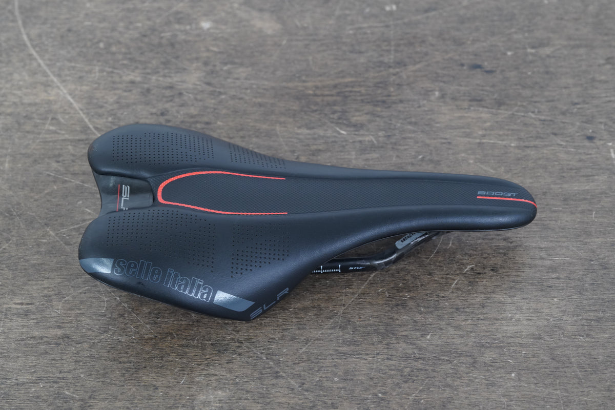 130mm Selle Italia SLR Boost Carbon Rail Road Saddle 142g