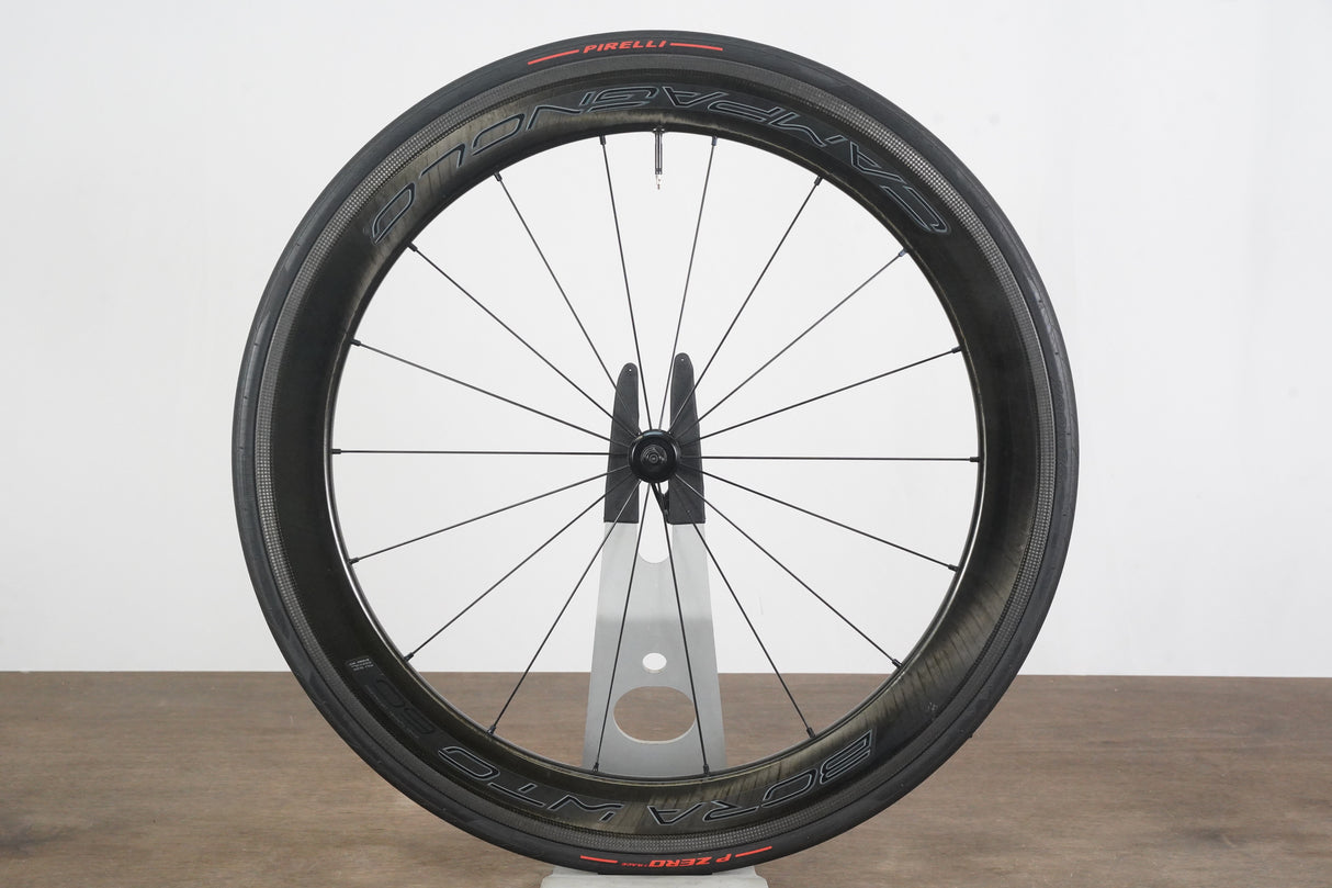 FRONT Campagnolo Bora WTO 60 Carbon Tubeless Clincher Rim Brake Wheel