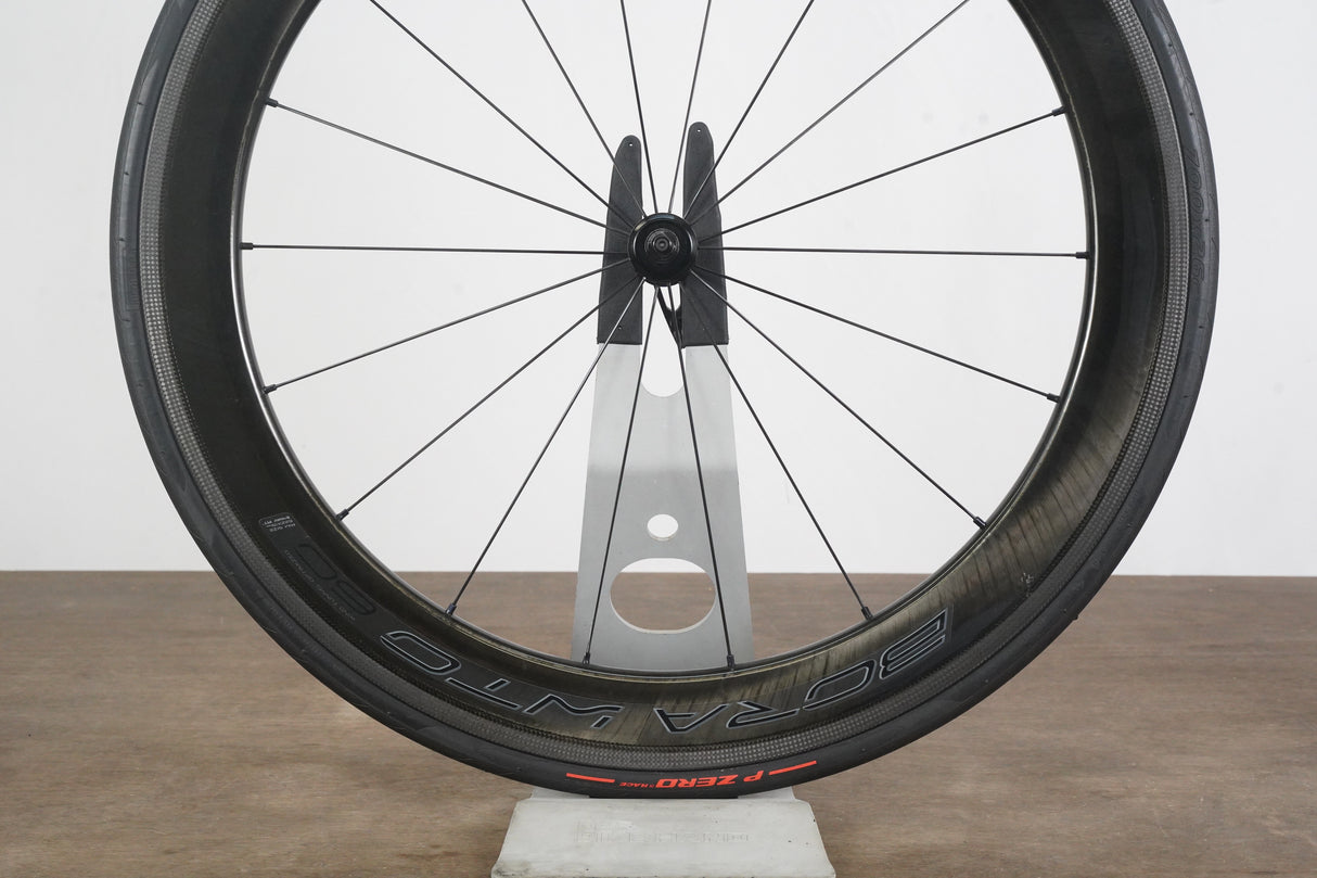 FRONT Campagnolo Bora WTO 60 Carbon Tubeless Clincher Rim Brake Wheel