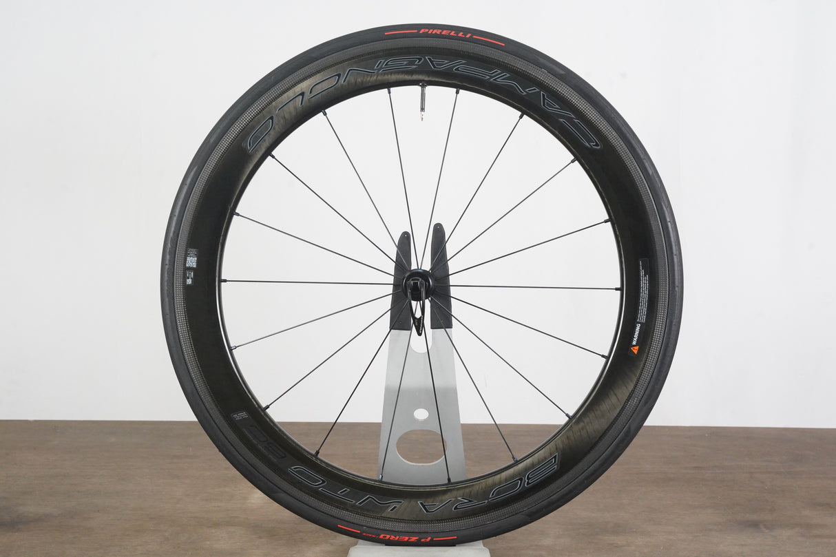 FRONT Campagnolo Bora WTO 60 Carbon Tubeless Clincher Rim Brake Wheel