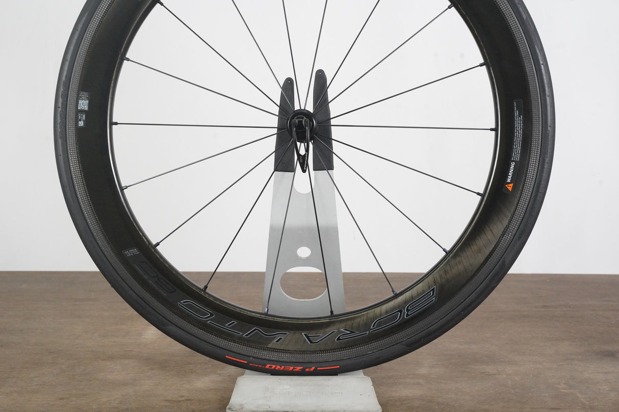 FRONT Campagnolo Bora WTO 60 Carbon Tubeless Clincher Rim Brake Wheel