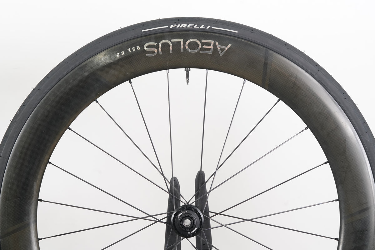 Bontrager Aeolus RSL 62 Carbon Tubeless Clincher Disc Brake Wheelset 11 Speed