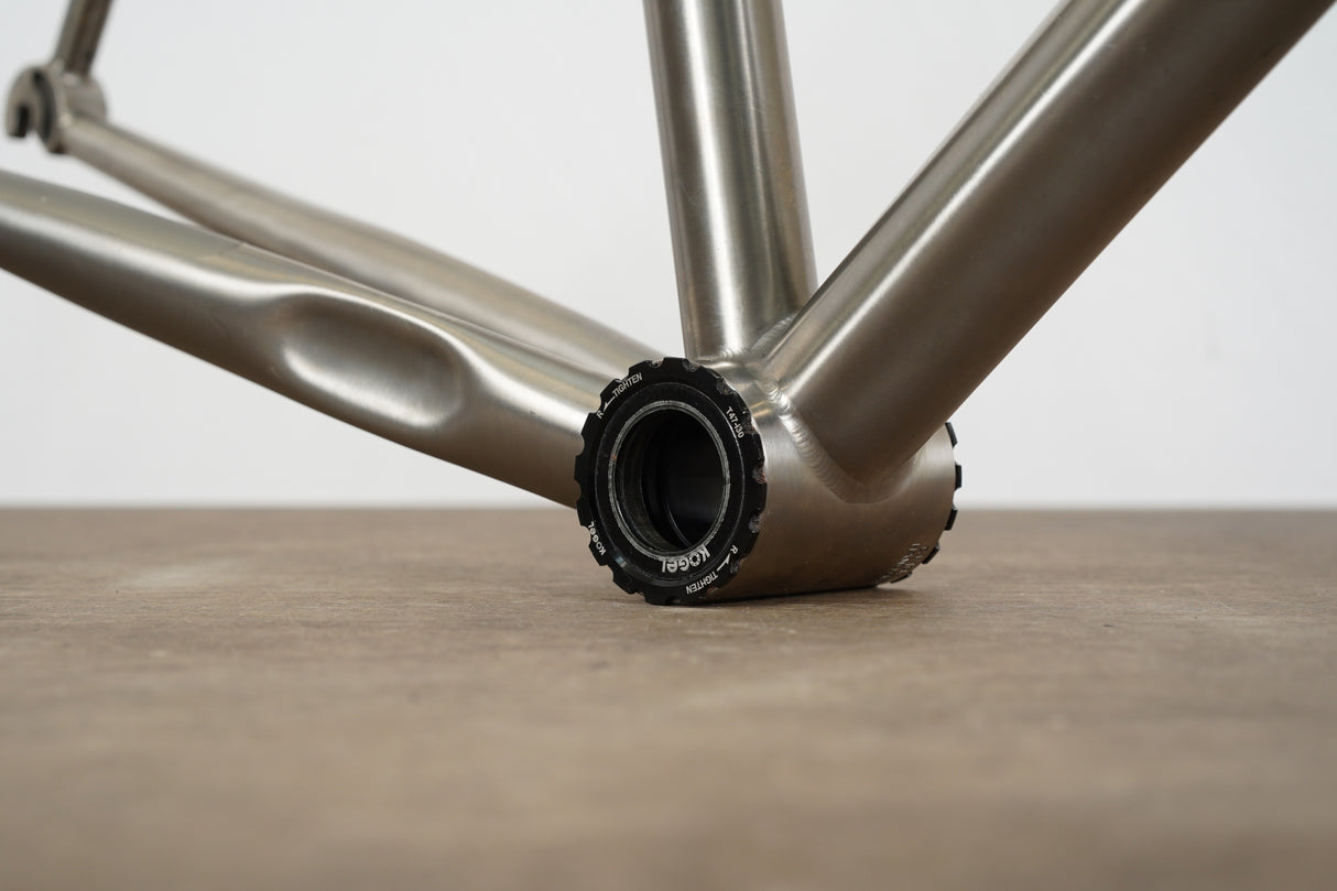 54cm Curve Belgie eTap Titanium Rim Brake Road Frameset