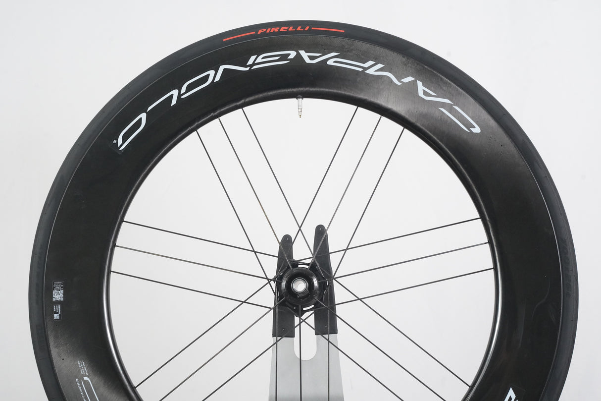 FRONT Campagnolo Bora Ultra WTO 80 Carbon Tubeless Clincher Disc Brake Wheel