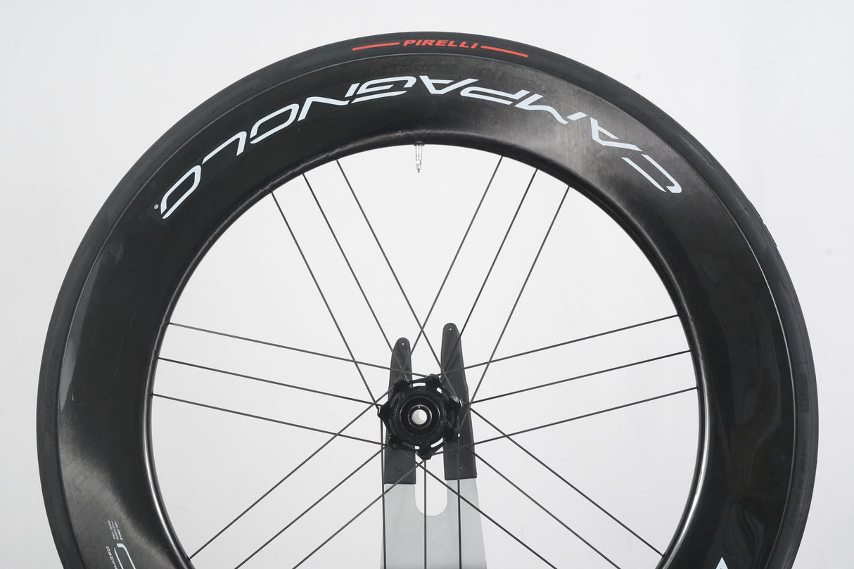 FRONT Campagnolo Bora Ultra WTO 80 Carbon Tubeless Clincher Disc Brake Wheel