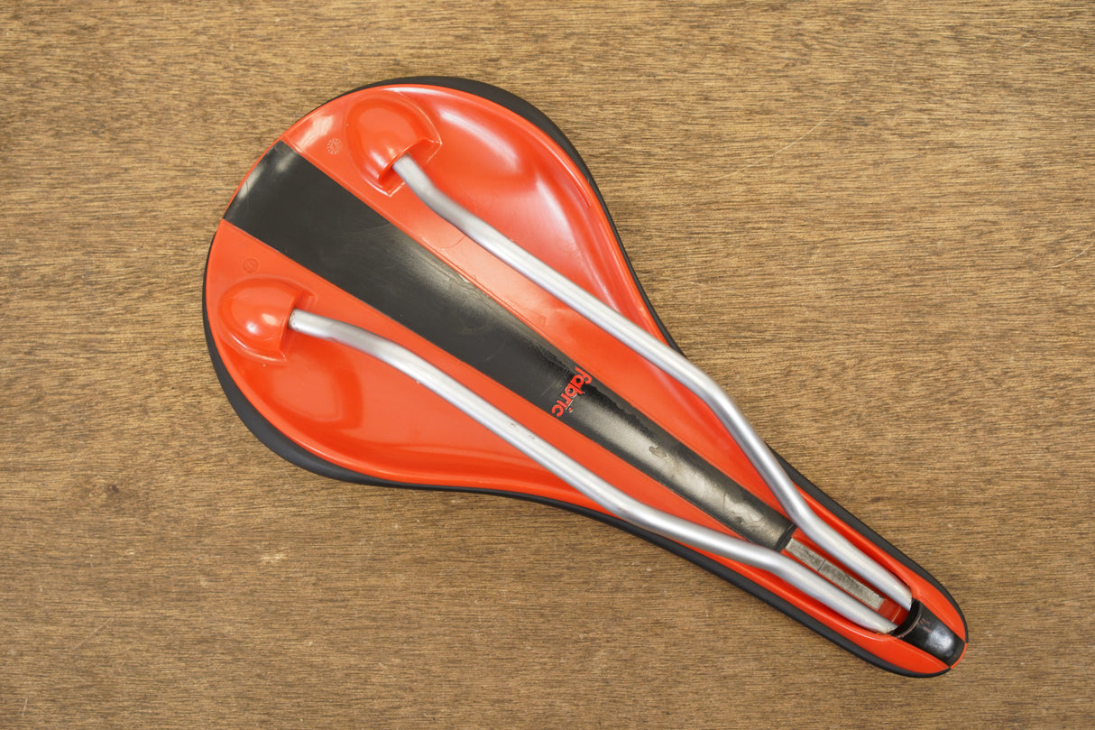 132mm (Shallow) Fabric Line Sport Steel Rail Road Saddle 244g