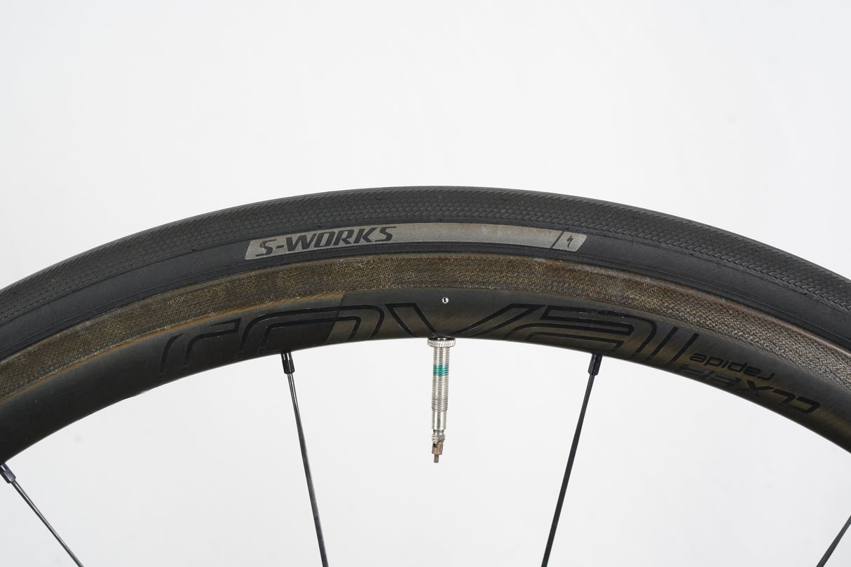 *Damaged* FRONT Roval CLX 32 Carbon Tubeless Clincher Rim Brake Wheel