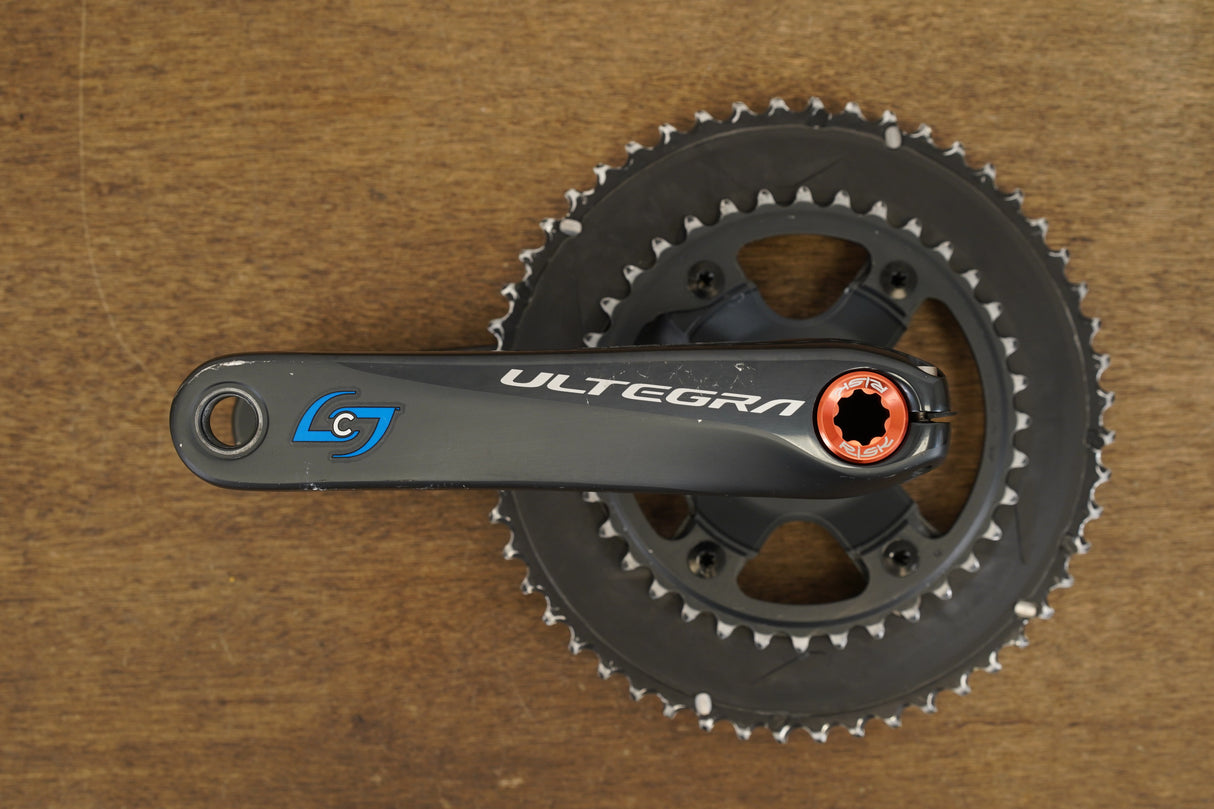 170mm 52/36T Shimano Ultegra FC-R8000 Stages Power Meter Crankset 8000