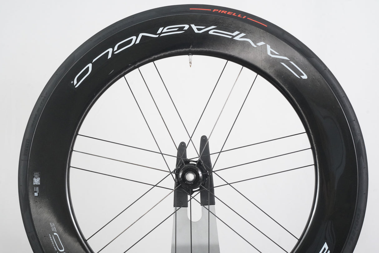 FRONT Campagnolo Bora Ultra WTO 80 Carbon Tubeless Clincher Disc Brake Wheel