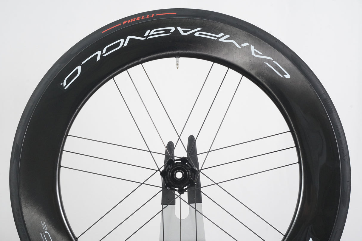 FRONT Campagnolo Bora Ultra WTO 80 Carbon Tubeless Clincher Disc Brake Wheel