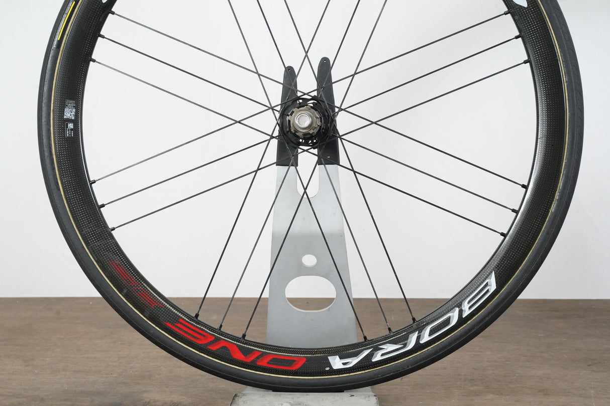 Campagnolo Bora One 35 Carbon Tubular Disc Brake Wheelset Campagnolo 11 Speed