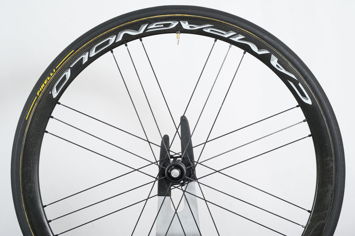 Campagnolo Bora One 35 Carbon Tubular Disc Brake Wheelset Campagnolo 11 Speed