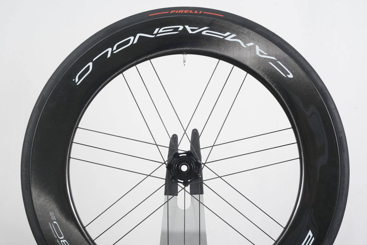 FRONT Campagnolo Bora Ultra WTO 80 Carbon Tubeless Clincher Disc Brake Wheel