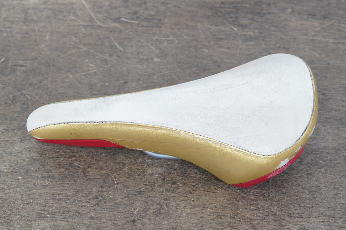 100mm Fizik Poggio Titanium Rail Vintage Road Saddle 272g