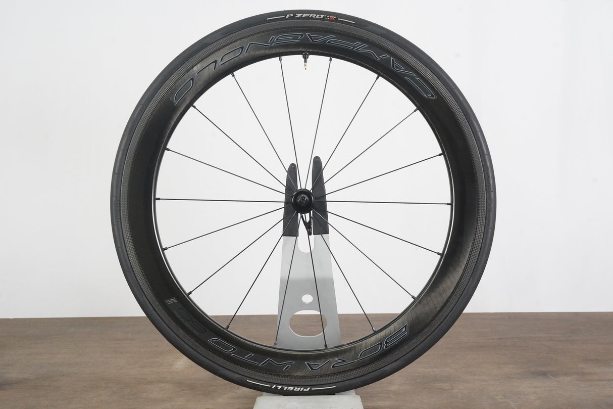 FRONT Campagnolo Bora WTO 60 Carbon Tubeless Clincher Rim Brake Wheel