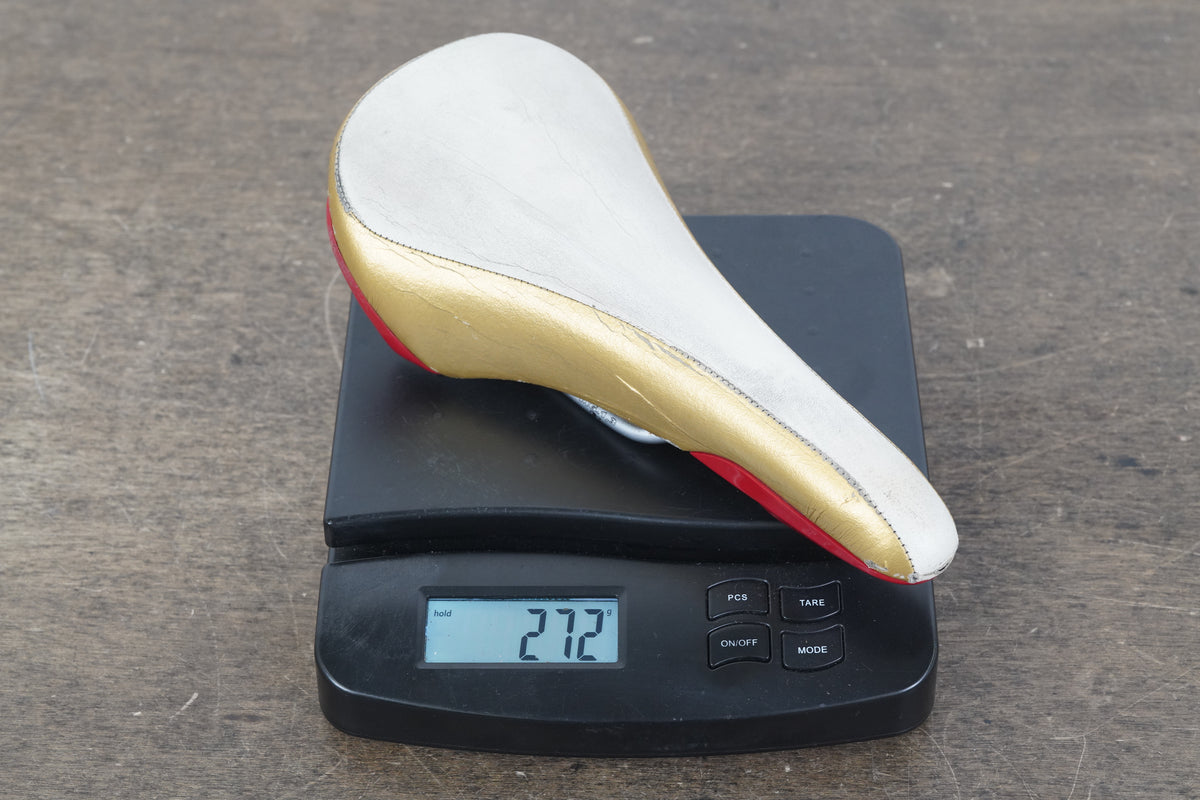100mm Fizik Poggio Titanium Rail Vintage Road Saddle 272g