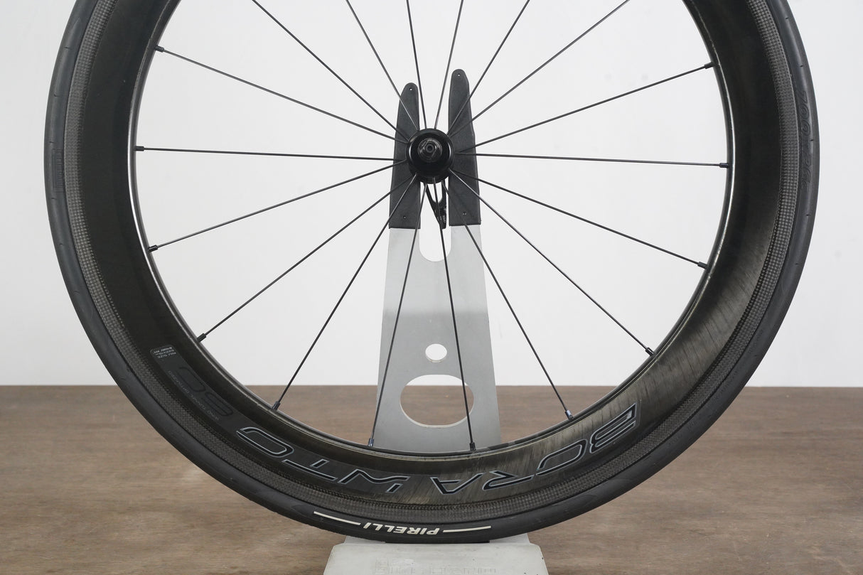 FRONT Campagnolo Bora WTO 60 Carbon Tubeless Clincher Rim Brake Wheel