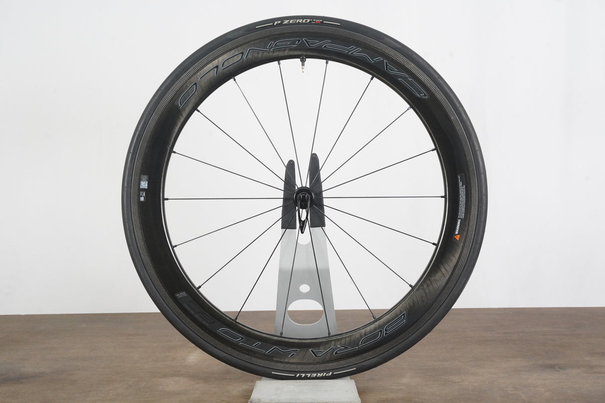 FRONT Campagnolo Bora WTO 60 Carbon Tubeless Clincher Rim Brake Wheel