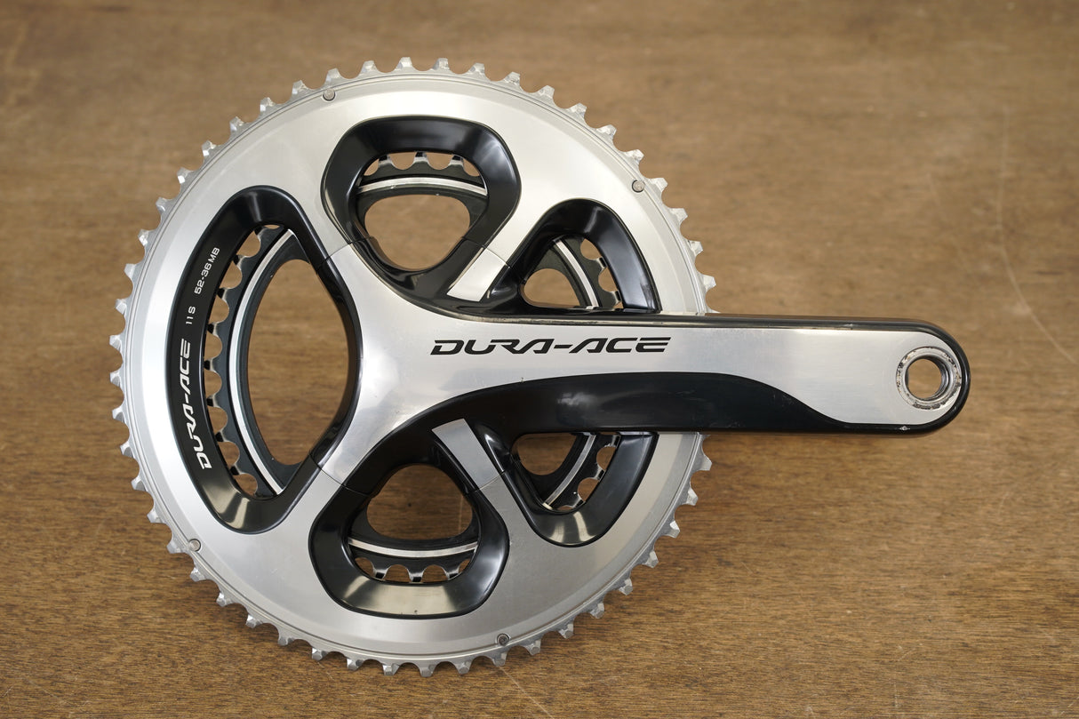 170mm 52/36T Shimano Dura-Ace FC-9000 11 Speed Stages Power Meter Crankset
