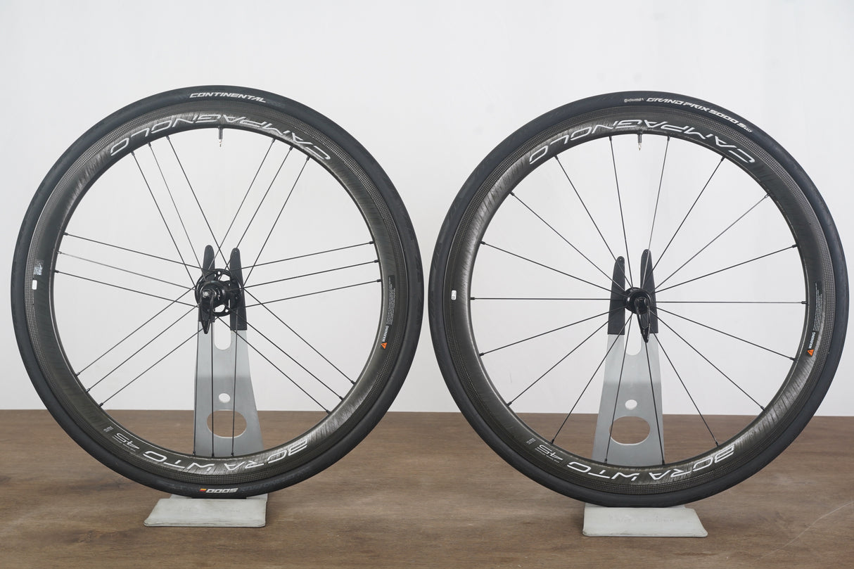 Campagnolo Bora WTO 45 Carbon Tubeless Rim Wheelset Campagnolo 11 Speed