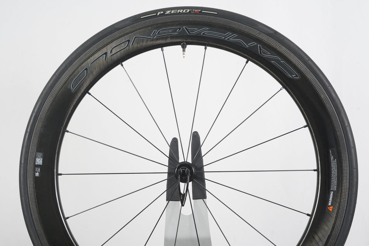 FRONT Campagnolo Bora WTO 60 Carbon Tubeless Clincher Rim Brake Wheel
