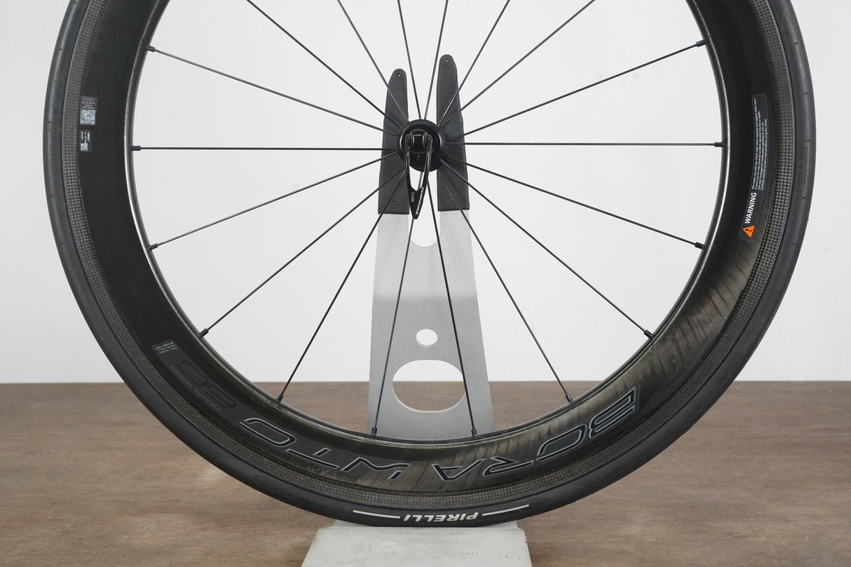 FRONT Campagnolo Bora WTO 60 Carbon Tubeless Clincher Rim Brake Wheel
