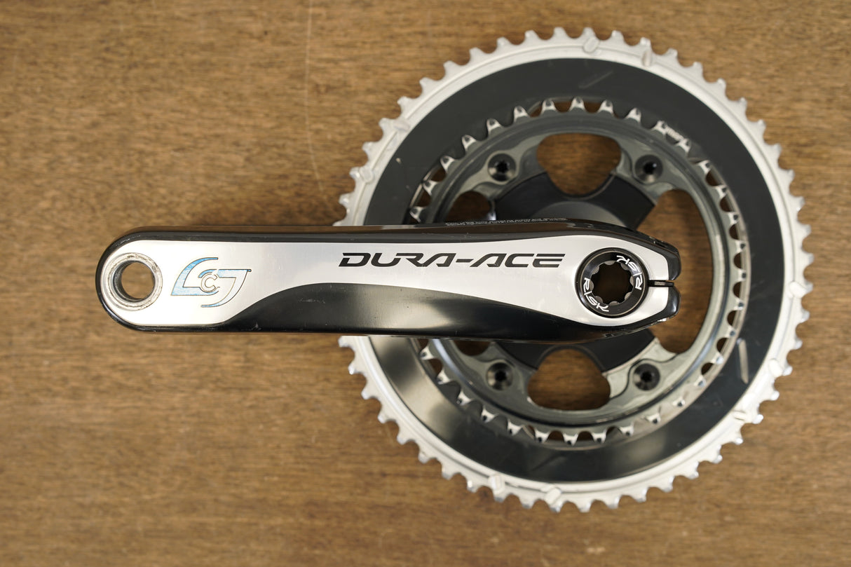 170mm 52/36T Shimano Dura-Ace FC-9000 11 Speed Stages Power Meter Crankset