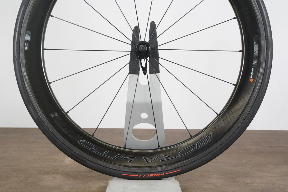 FRONT Campagnolo Bora WTO 60 Carbon Tubeless Clincher Rim Brake Wheel