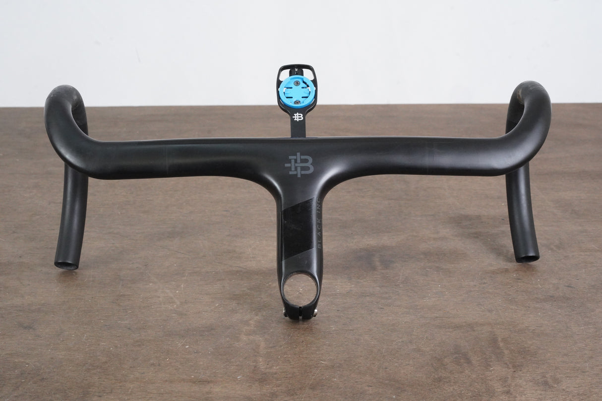 44cm 120mm -6 Degree Black Inc. Carbon Barstem Handlebar + Mount 1 1/8"