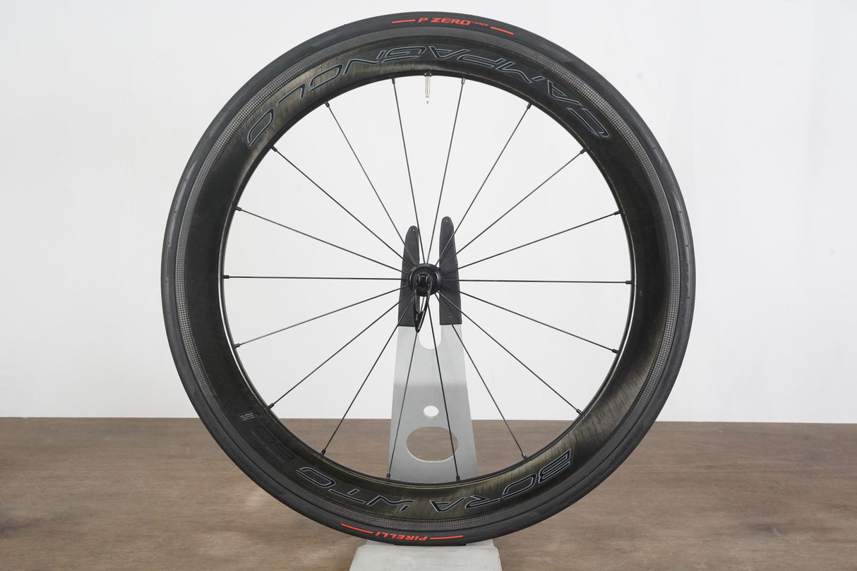 FRONT Campagnolo Bora WTO 60 Carbon Tubeless Clincher Rim Brake Wheel