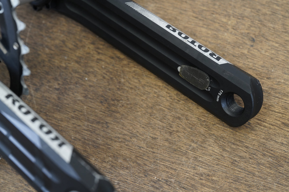 170mm 50/34T BB30 Rotor 3D+ Road Crankset 612g