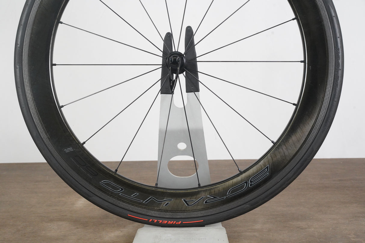 FRONT Campagnolo Bora WTO 60 Carbon Tubeless Clincher Rim Brake Wheel