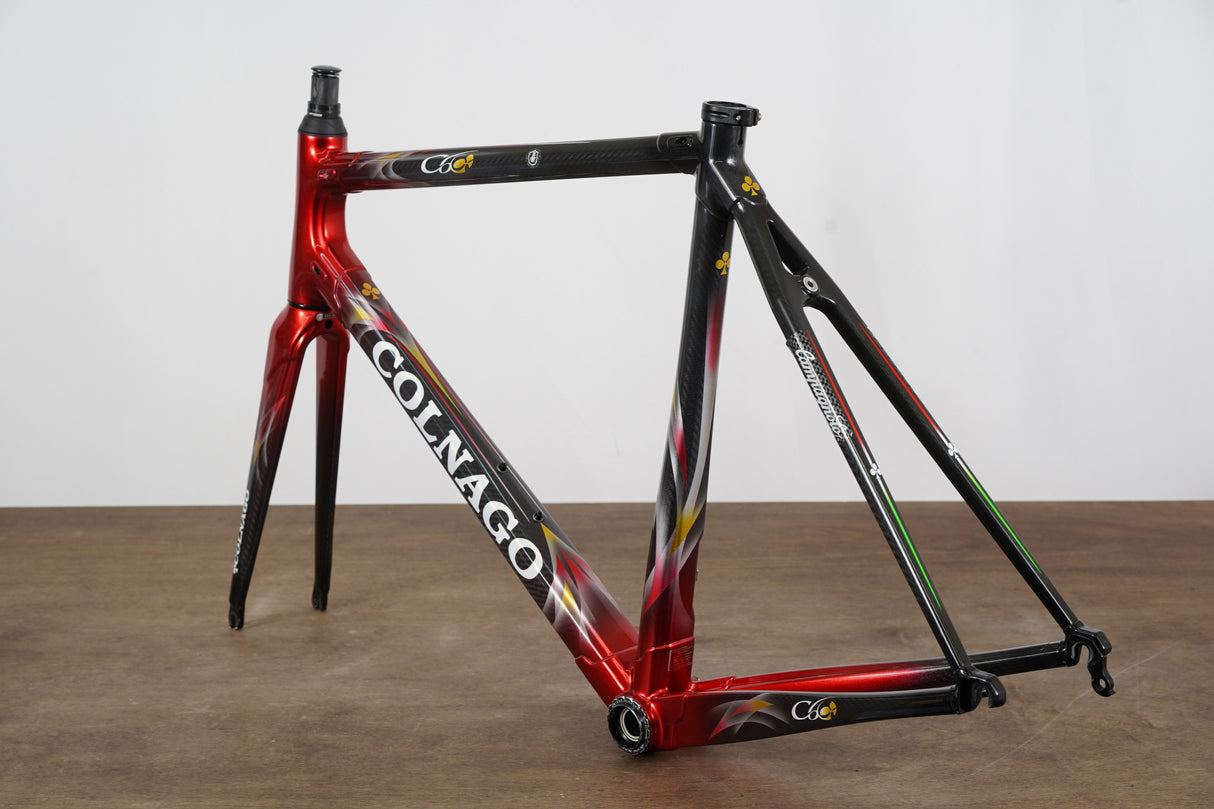 54s Colnago C60 Art Decor Carbon Rim Brake Road Frameset