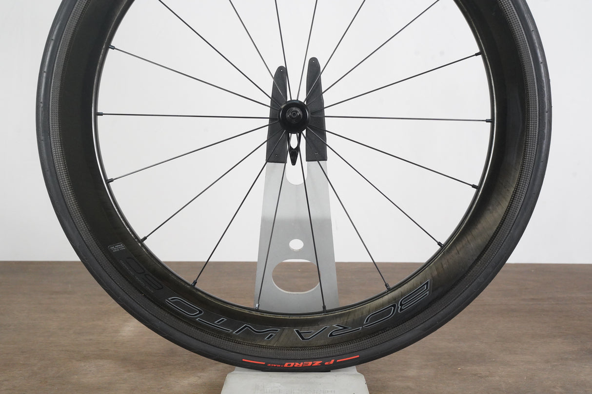 FRONT Campagnolo Bora WTO 60 Carbon Tubeless Clincher Rim Brake Wheel