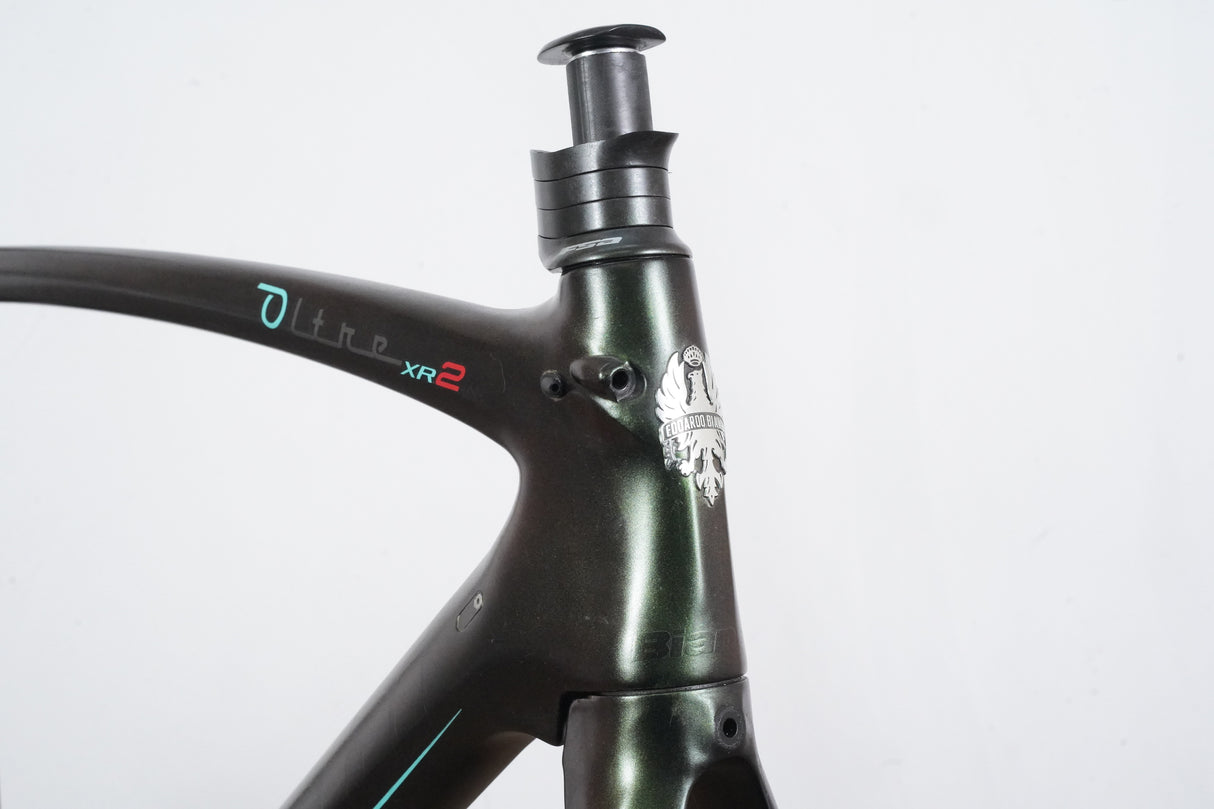 55cm Bianchi Oltre XR2 Carbon Rim Brake Road Frameset *Custom Painted*